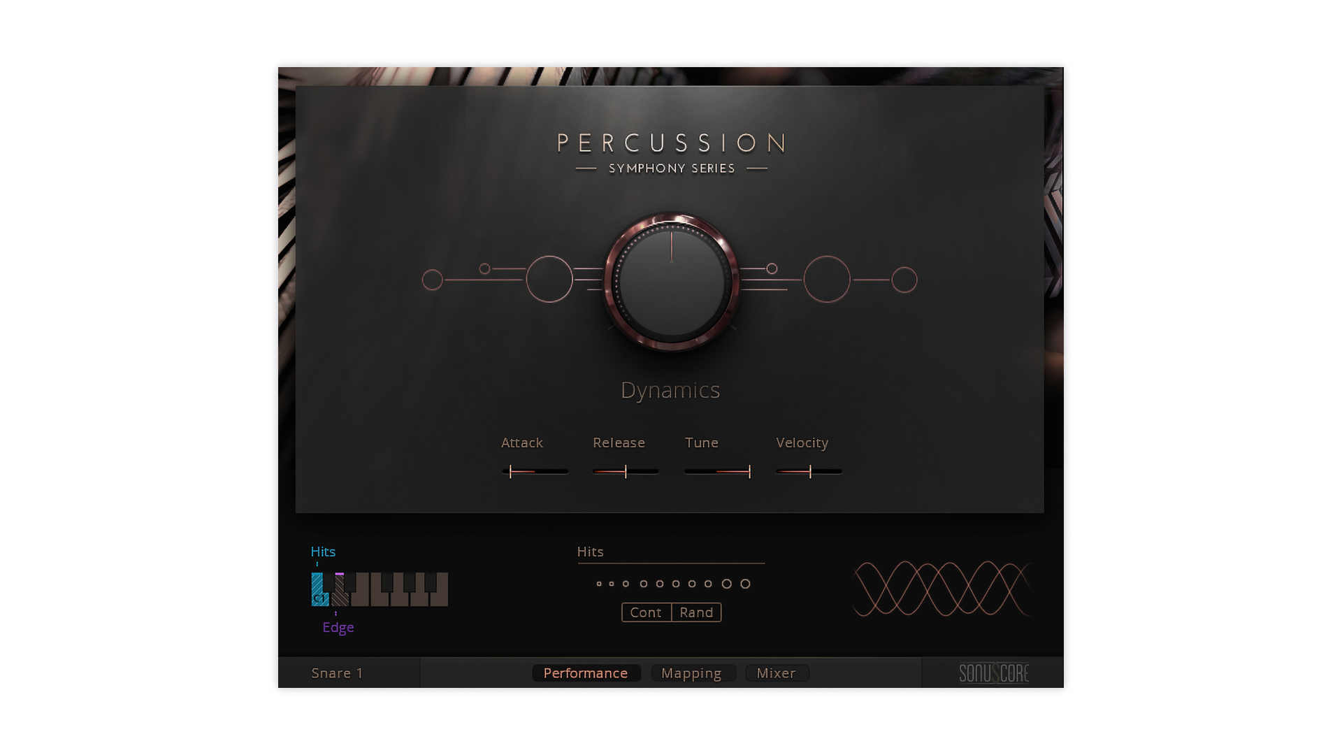 Komplete Kontrol Symphony Series Percussion percussioni cinema