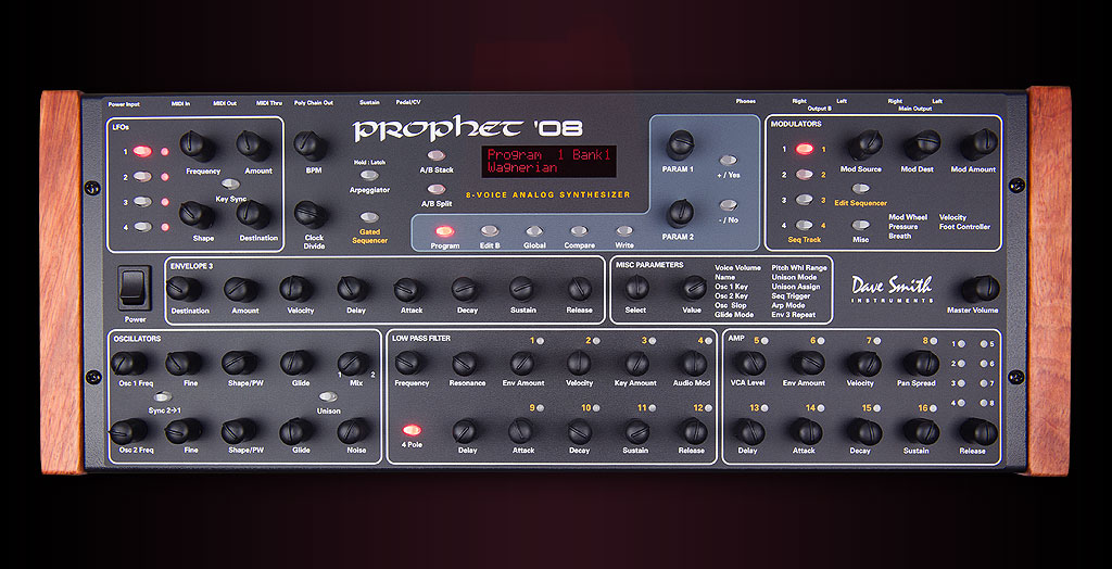 Sequential Prophet ’08 Desktop sintetizzatore analogico