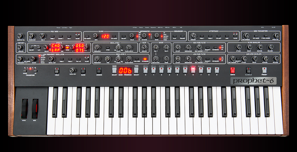 Sequential Prophet-6 Sintetizzatore analogico 6 voci