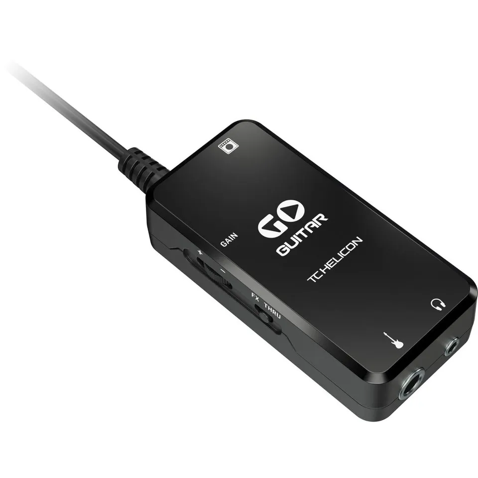 TC Helicon Go Guitar interfaccia chitarra mobile nero