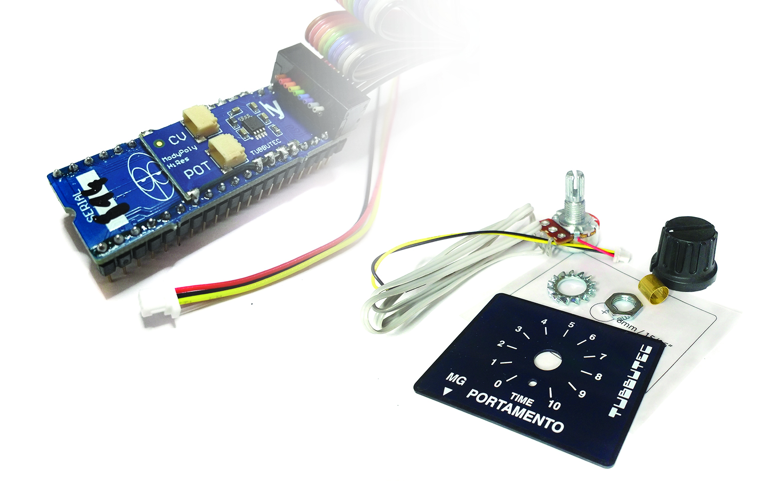 Tubbutec ModyPoly retrofit MIDI per Korg Polysix