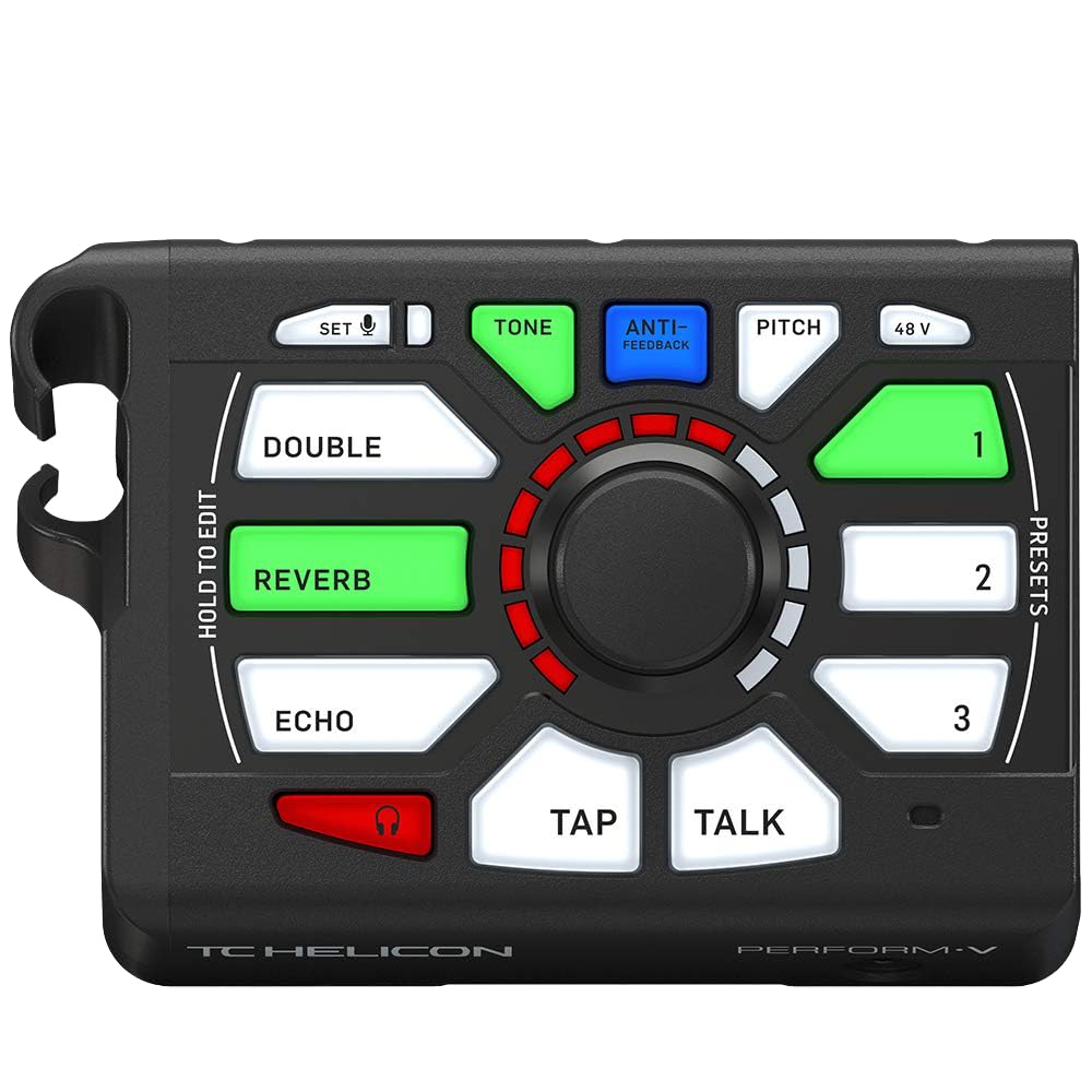 TC Helicon Perform-V processore vocale con anti-feedback