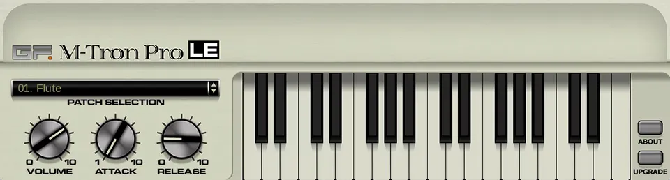 GForce M-Tron Pro LE plugin mellotron legacy