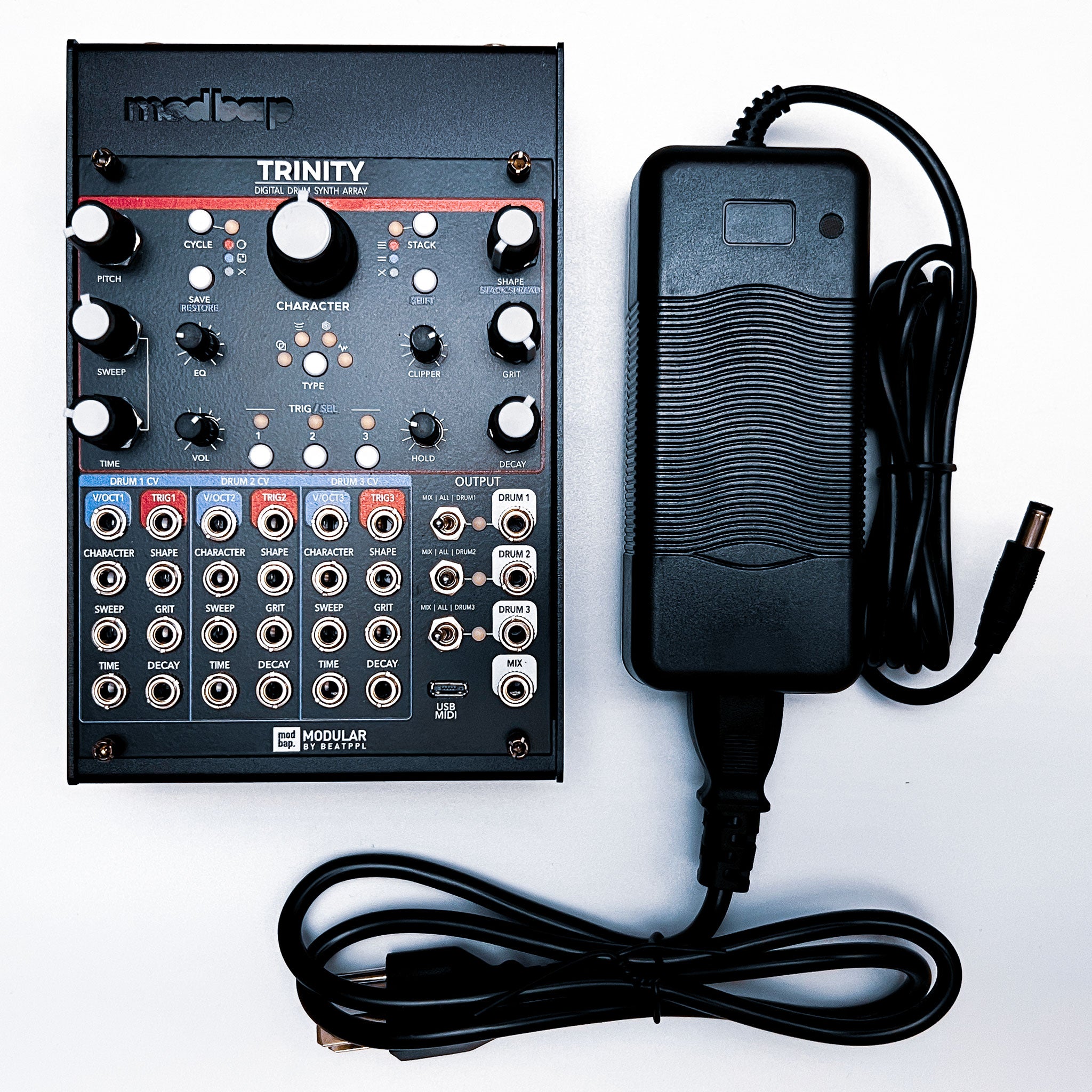Modbap Modular Trinity Mini-System sistema drum eurorack 20HP