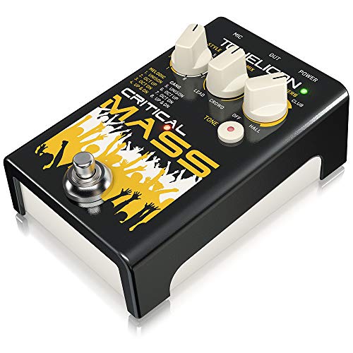 TC Helicon Critical Mass stompbox vocale effetto coro