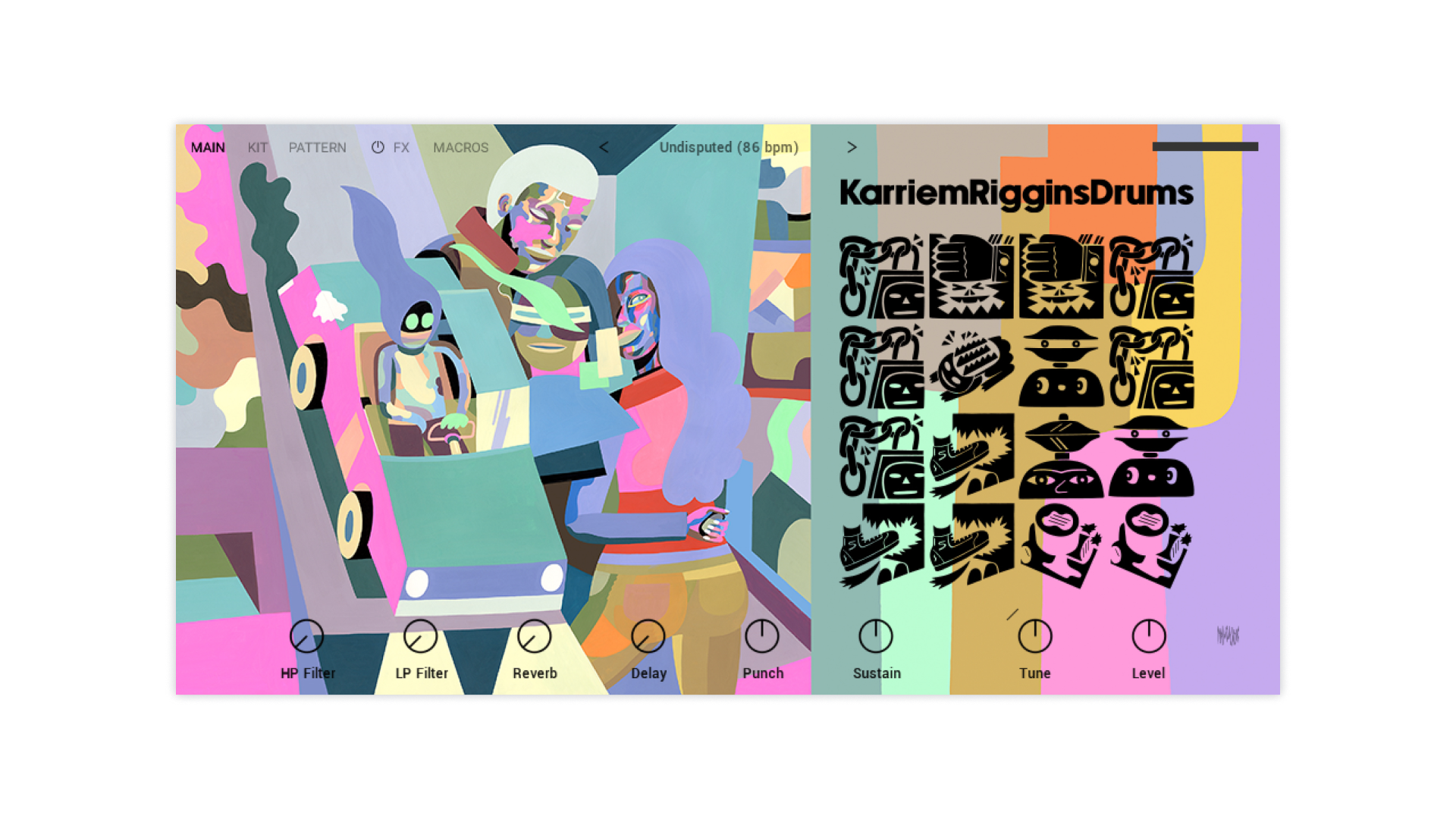Komplete Kontrol Karriem Riggins Drums batteria Kontakt hip hop