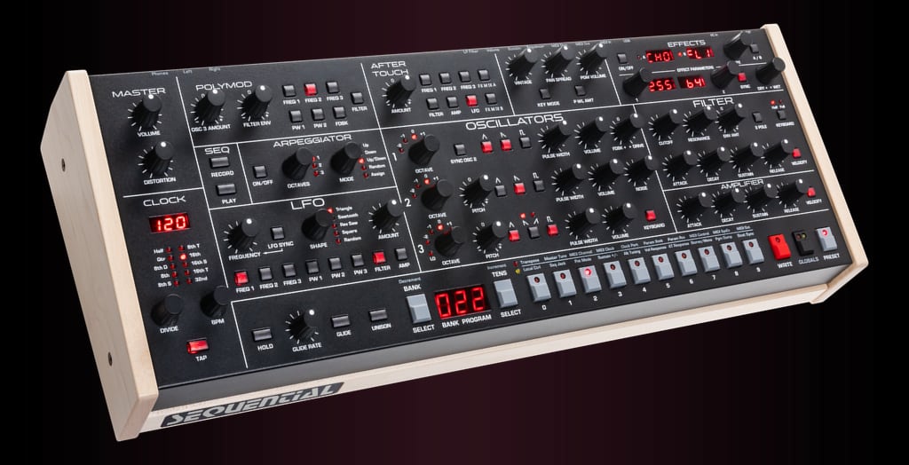 Sequential Trigon-6 Desktop modulo analogico
