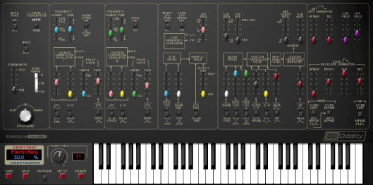 GForce X Oddity Legacy plugin synth analogico