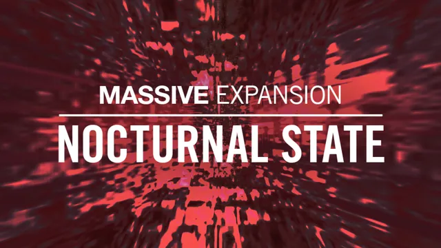 Komplete Kontrol Nocturnal State espansione Massive techno