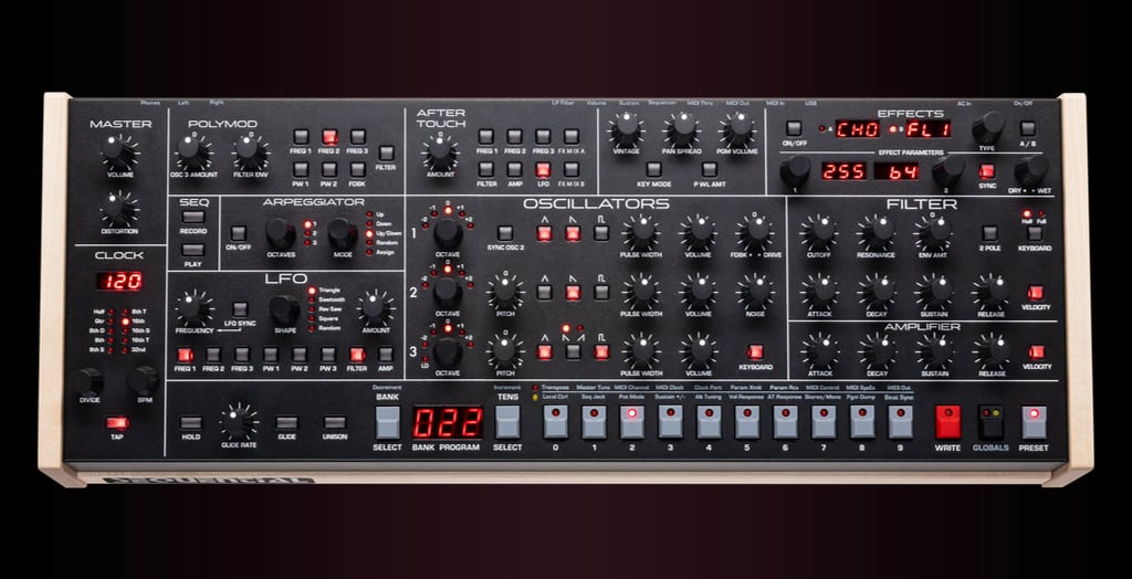 Sequential Trigon-6 Desktop modulo analogico