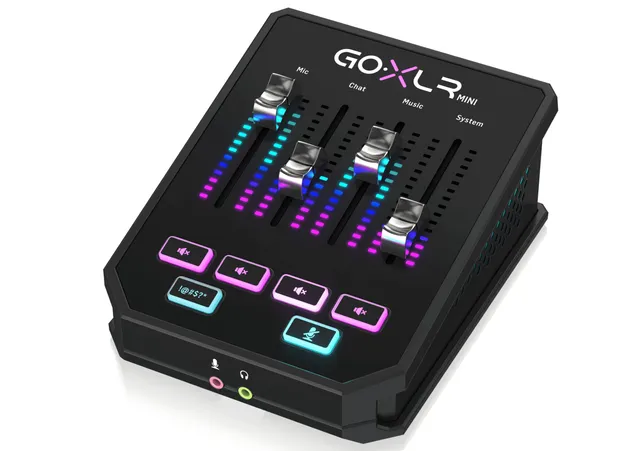 TC Helicon GoXLR Mini mixer streaming USB