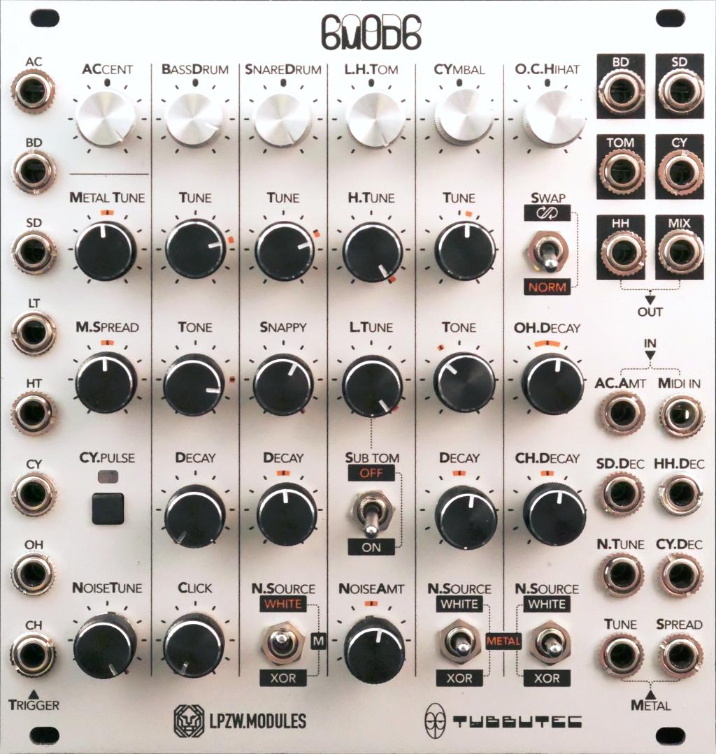 Tubbutec 6m0d6 modulo drum B-stock 606