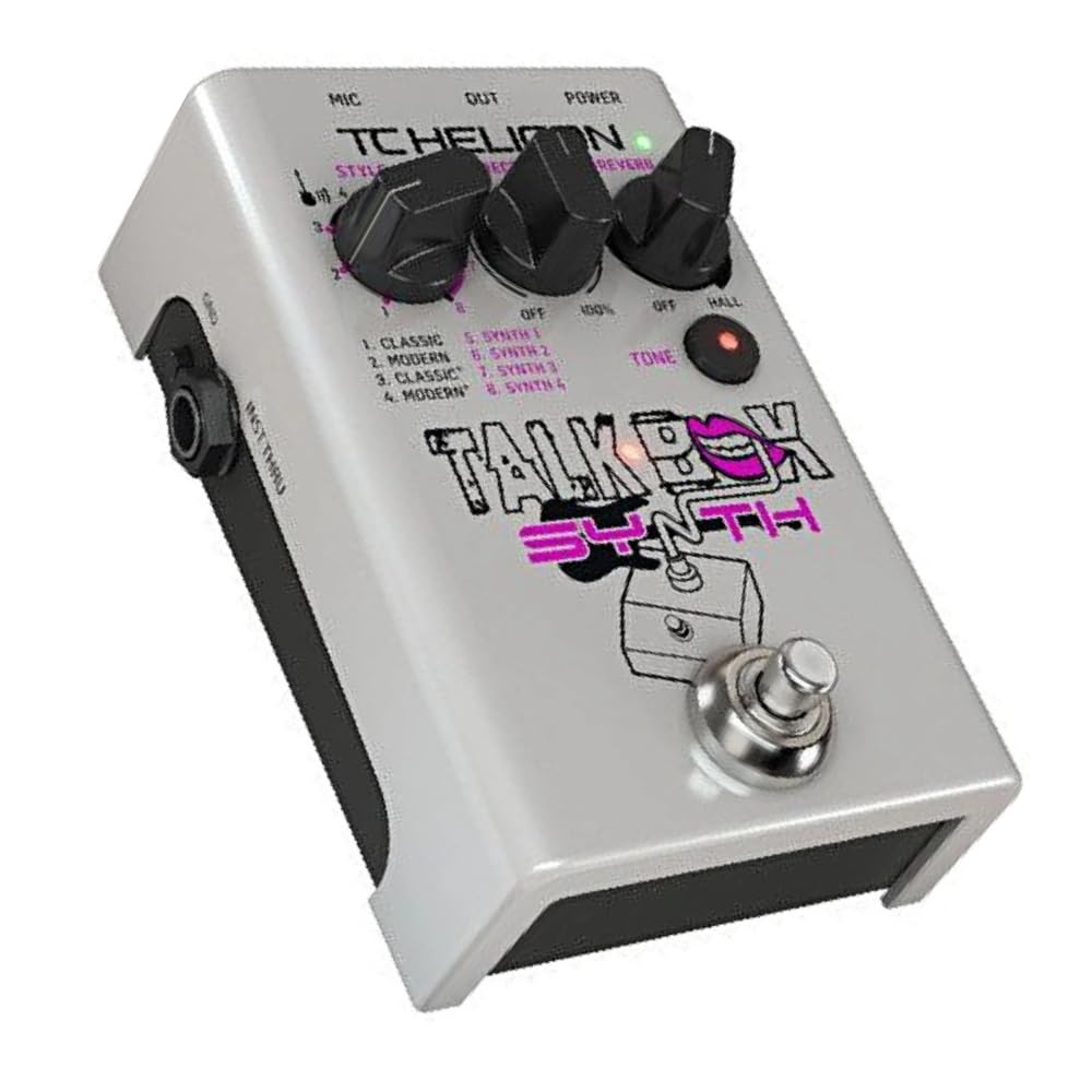 TC Helicon Talkbox Synth pedale voce chitarra