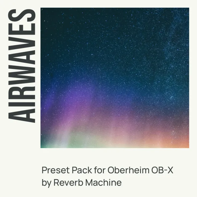 GForce Oberheim OB-X Airwaves preset synth analogico