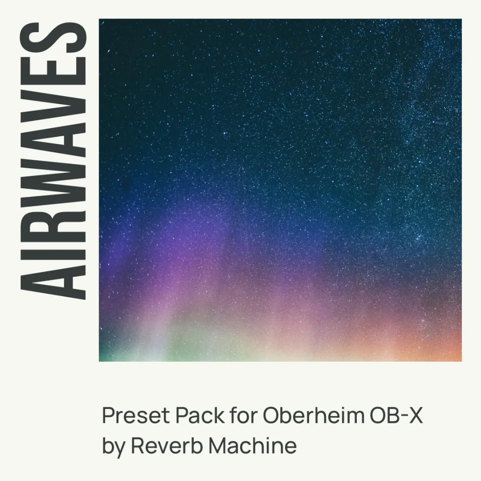 GForce Oberheim OB-X Airwaves preset synth analogico