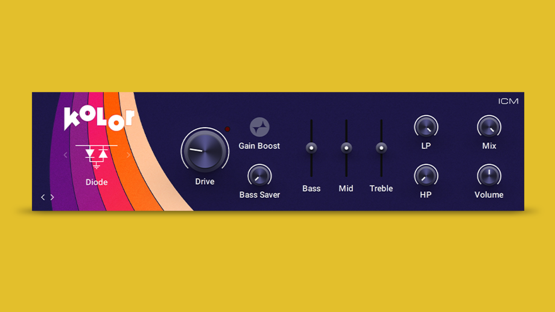 Komplete Kontrol Kolor effetto distorsione nastro