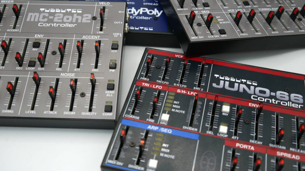 Tubbutec Synth Controller controller MIDI hardware USB