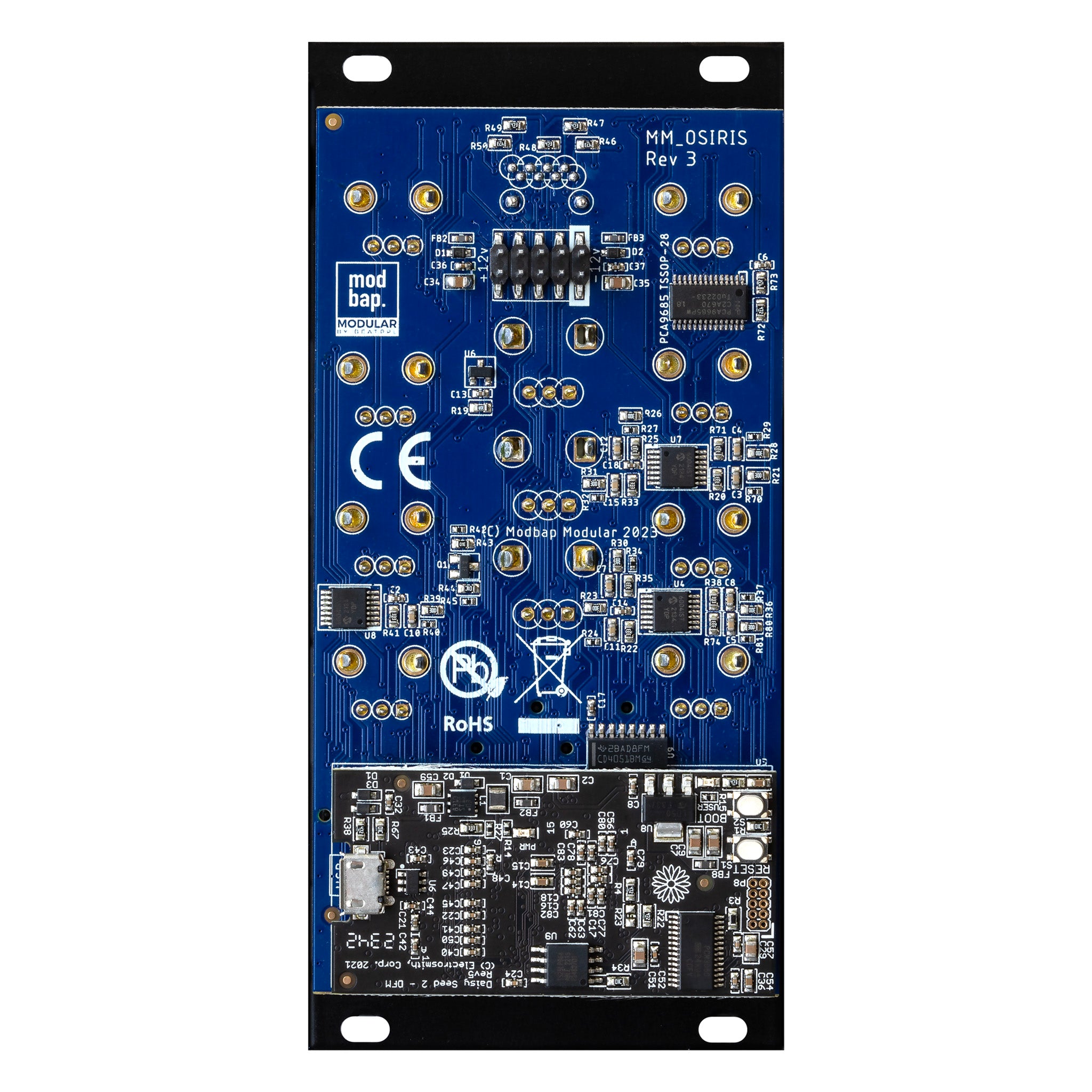 Modbap Modular Osiris oscillatore wavetable 12HP con sub
