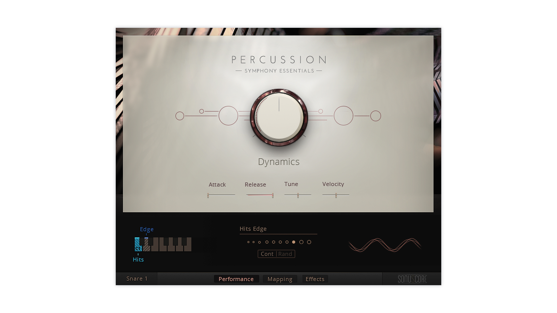Komplete Kontrol Symphony Essentials Percussion libreria cinematica