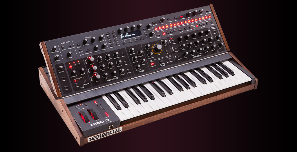Sequential Pro 3 SE sintetizzatore ibrido monofonico