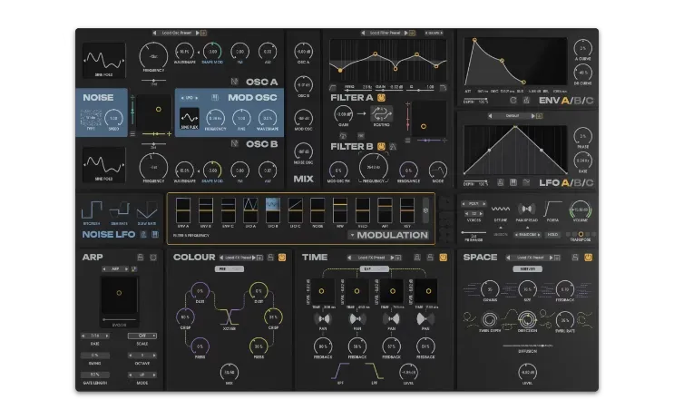 GForce MAP plugin midi performance studio
