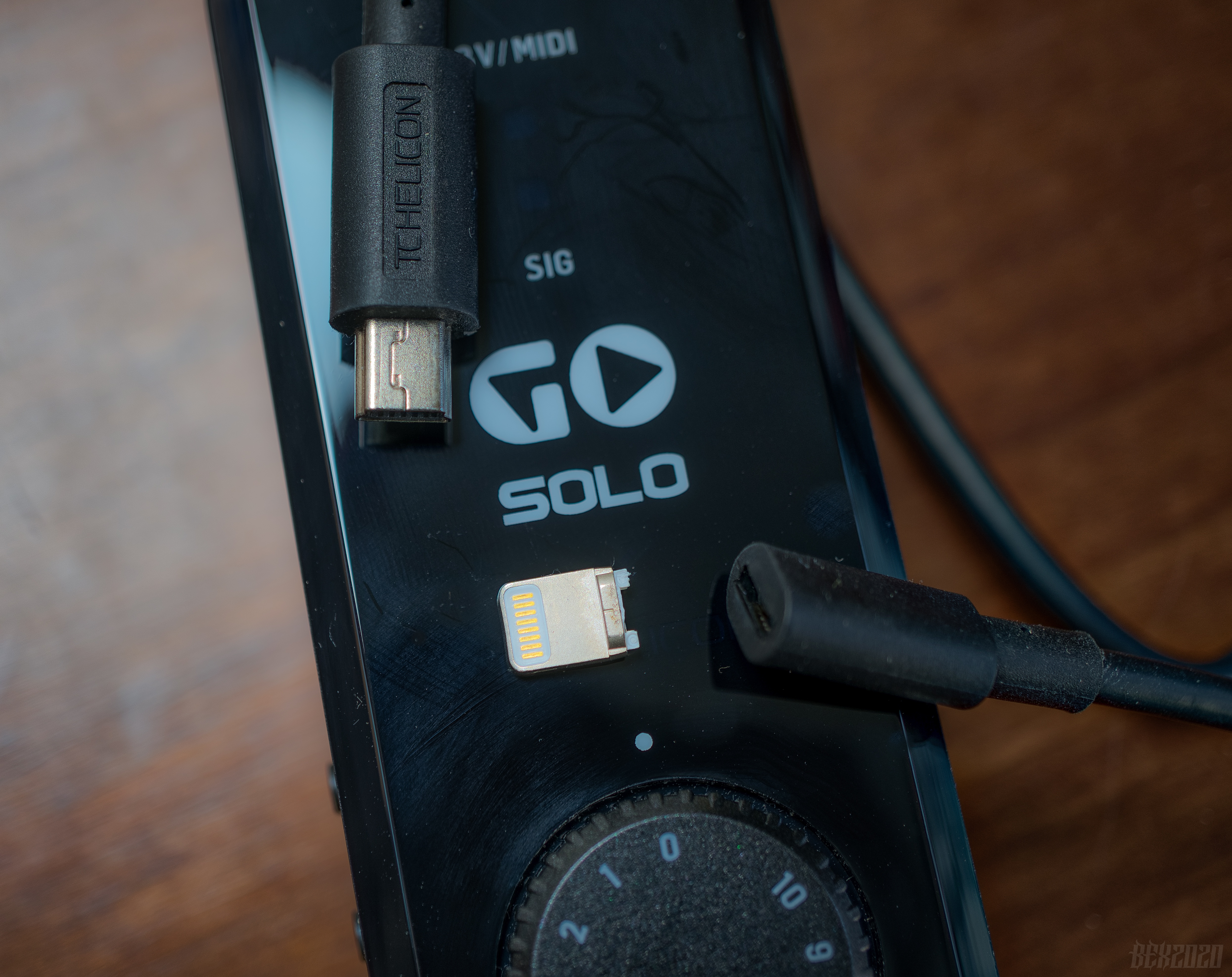 TC Helicon Go Solo interfaccia audio MIDI 24 bit 48 kHz