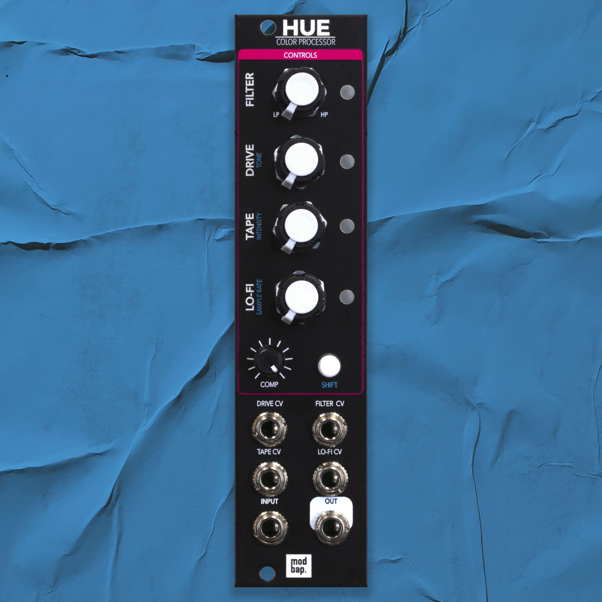 Modbap Modular HUE modulo effetti eurorack 6HP analogico