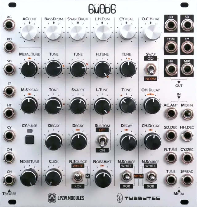 Tubbutec 6m0d6 modulo drum B-stock 606