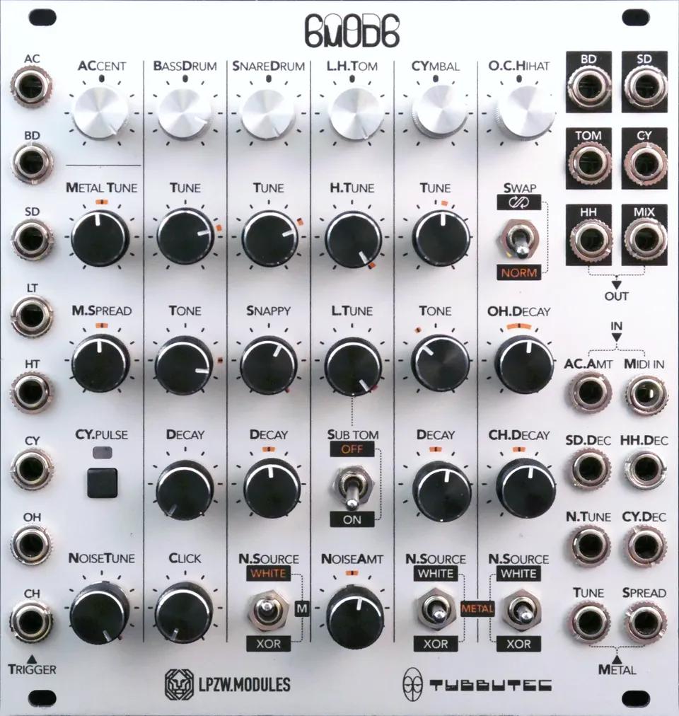 Tubbutec 6m0d6 modulo drum B-stock 606