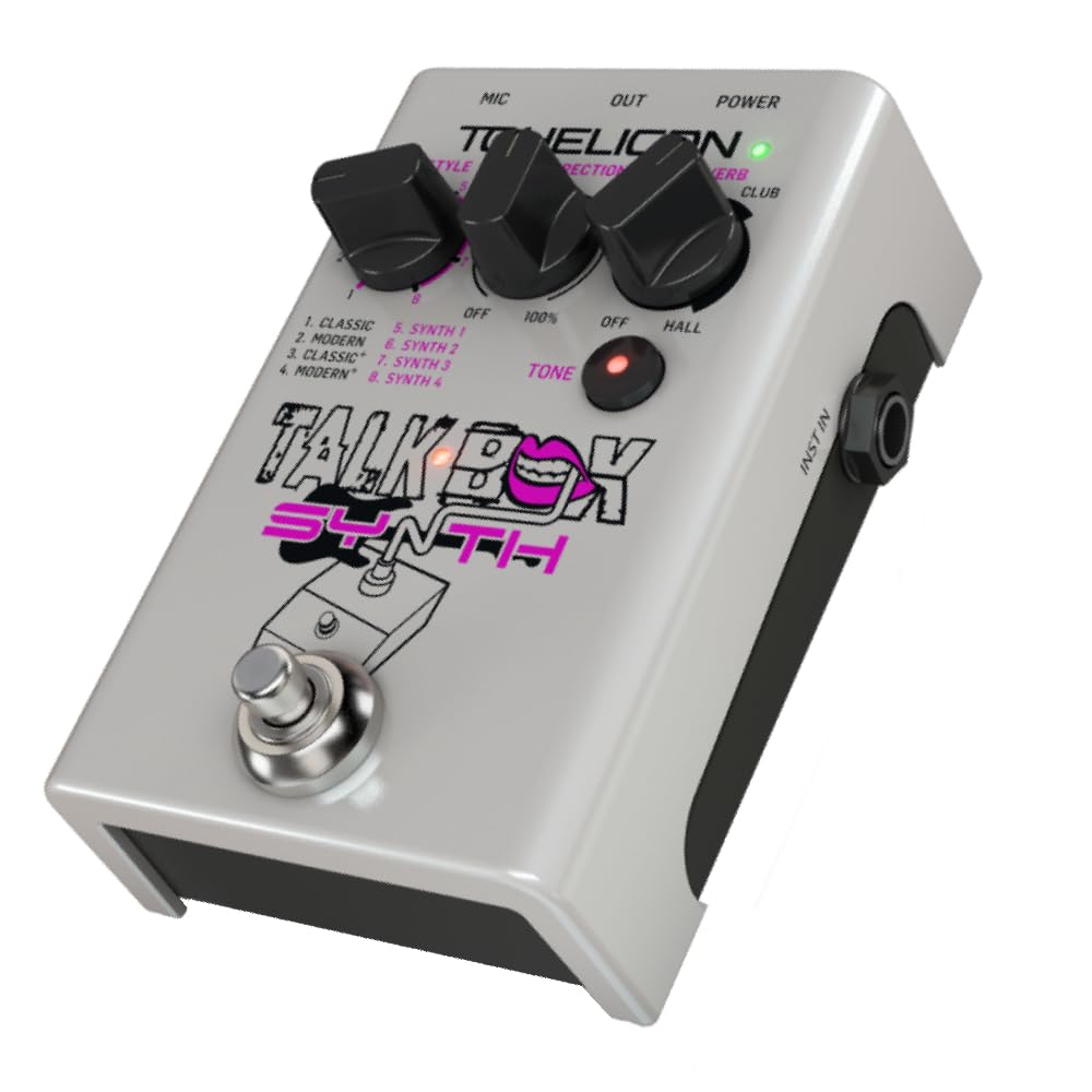 TC Helicon Talkbox Synth pedale voce chitarra