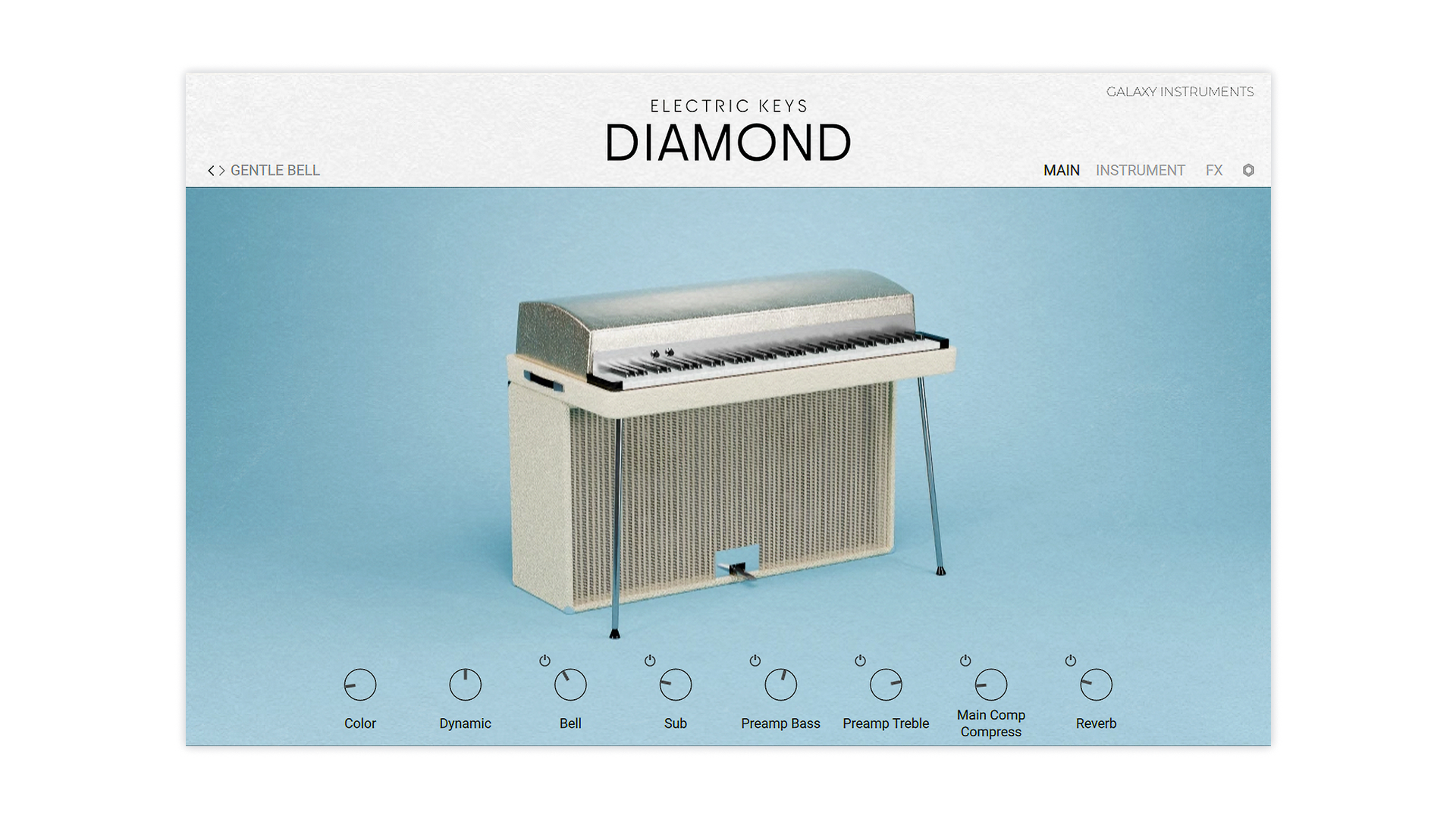 Komplete Kontrol Electric Keys Tines Duo libreria Kontakt piano elettrico
