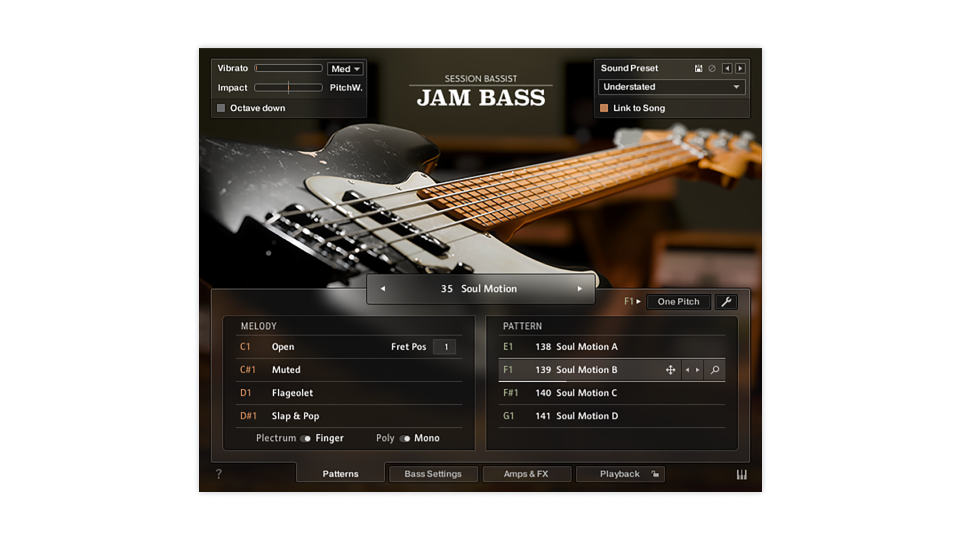 Komplete Kontrol Jam Bass basso elettrico virtuale