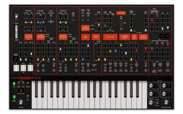 GForce Oddity3 plugin synth analogico