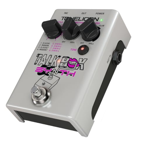 TC Helicon Talkbox Synth pedale voce chitarra