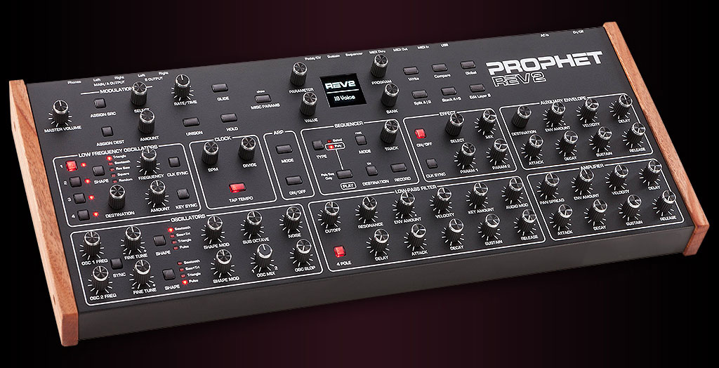 Sequential Prophet Rev2 Desktop sintetizzatore ibrido 8 voci