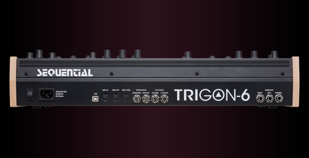 Sequential Trigon-6 Desktop modulo analogico