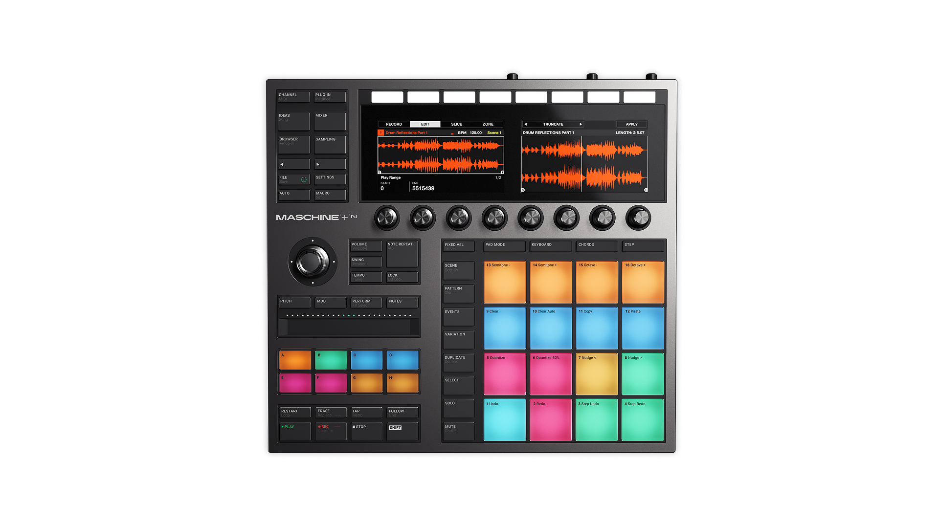 Native Instruments Maschine Plus groovebox sampler standalone