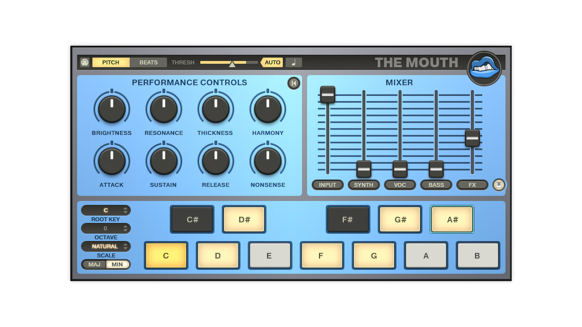 Native Instruments The Mouth strumento vocale effetti