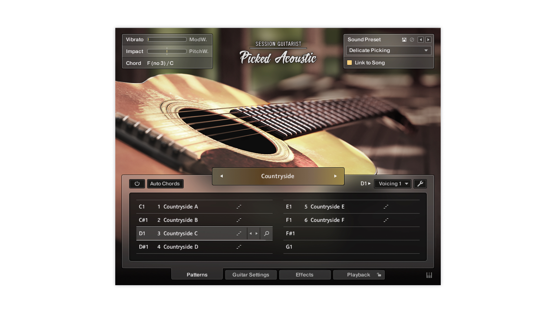Komplete Kontrol Session Guitarist Picked Acoustic chitarra