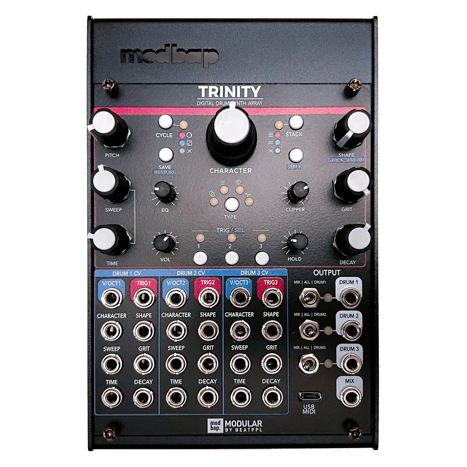Modbap Modular Trinity Mini-System sistema drum eurorack 20HP