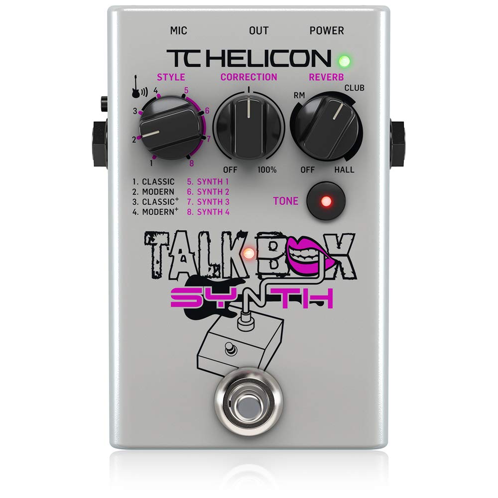 TC Helicon Talkbox Synth pedale voce e chitarra