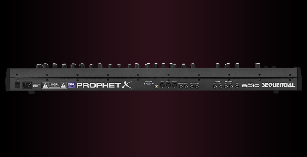Sequential Prophet X synth a tastiera