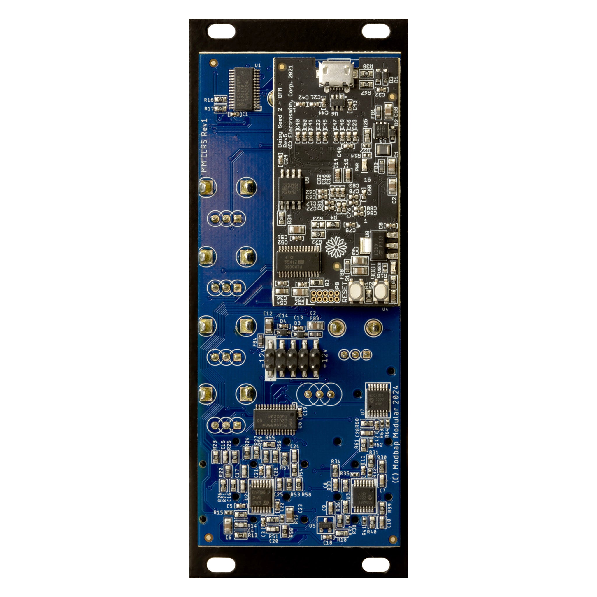 Modbap CLRS modulo eurorack stereo 10HP filtro DJ