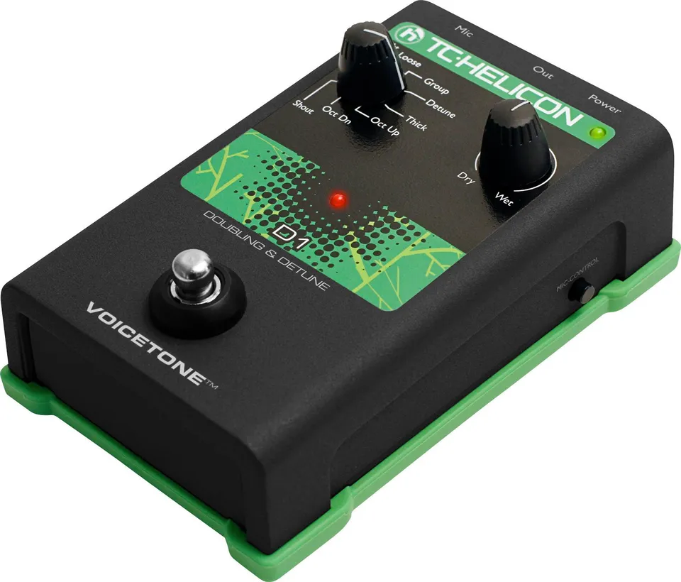 TC Helicon VoiceTone D1 pedale voce raddoppio