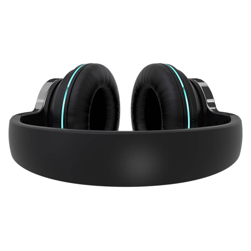 AeroBand Over-Ear cuffie nere bassa latenza
