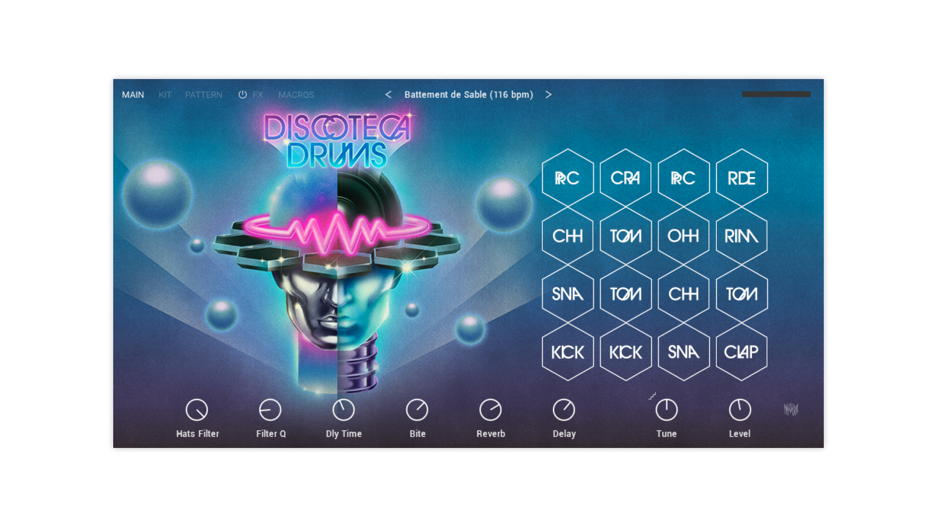 Native Instruments Discoteca Drums batteria virtuale disco