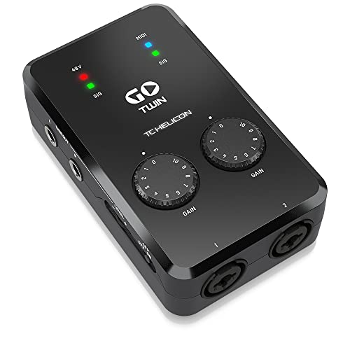 TC Helicon Go Twin interfaccia audio mobile 2 canali