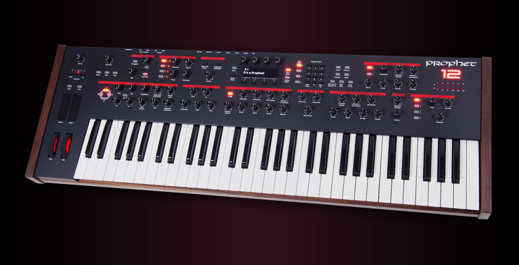 Sequential Prophet 12 Tastiera Synth Ibrido