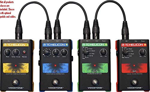 TC Helicon VoiceTone R1 pedale riverbero voce live