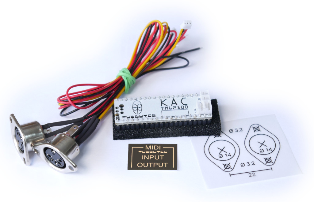 Tubbutec KAC TM62100 mod MIDI Yamaha SK15 SK20 SK30